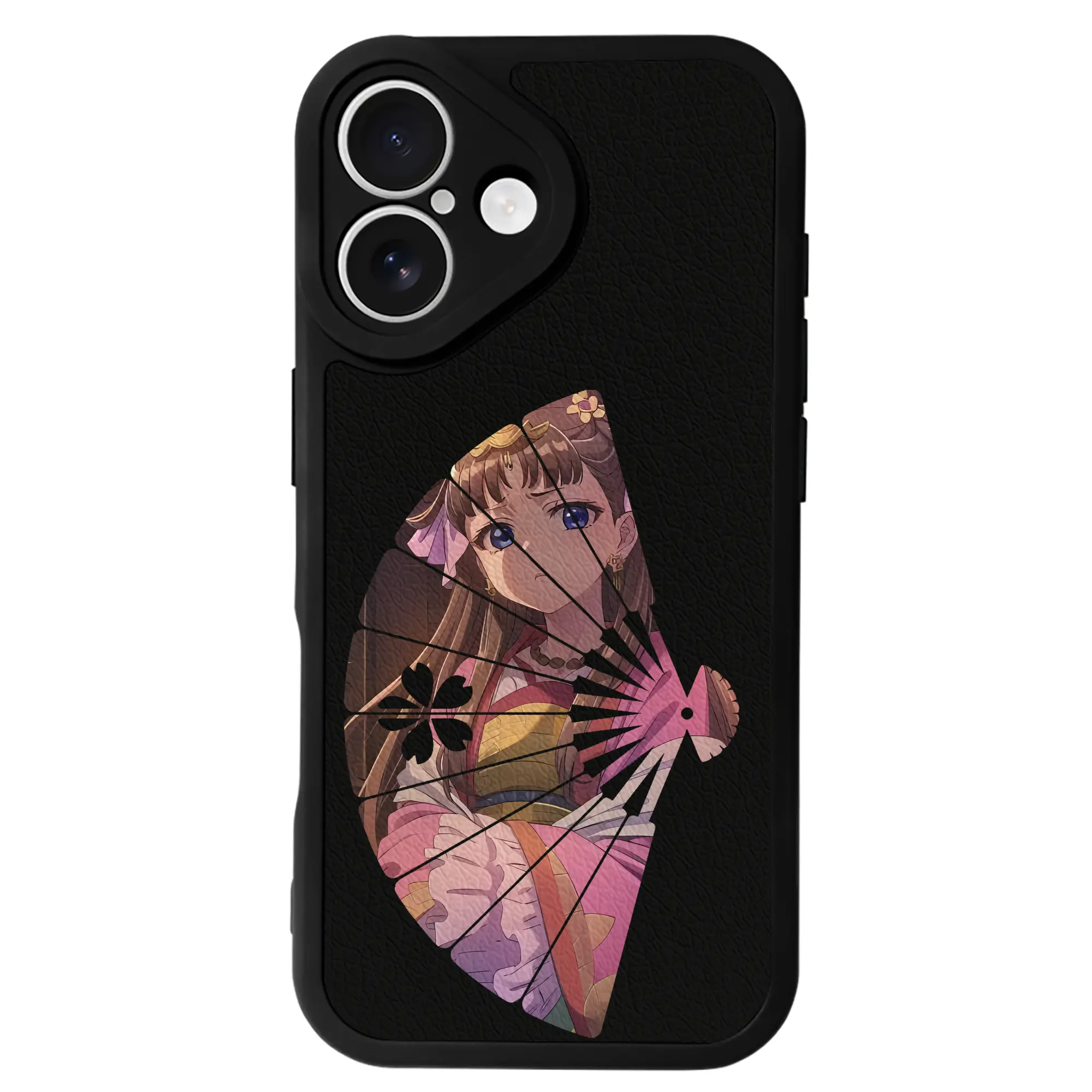 薬屋のひとりごと グッズ,里樹妃 - IPhone 16シリーズ対応 ・ シリコンスマホケース ・ レザー調 ・ 高精度フィット ・ 耐衝撃 ・ ワイヤレス充電対応 ・ 精密カット